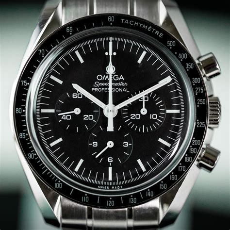 omega speedmaster watch white face|omega speedmaster models by year.